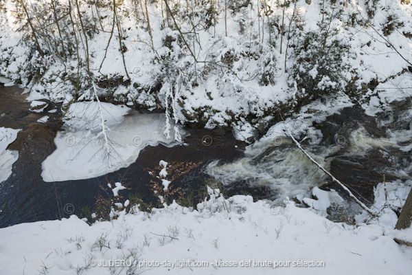 la Hoàgne en hiver